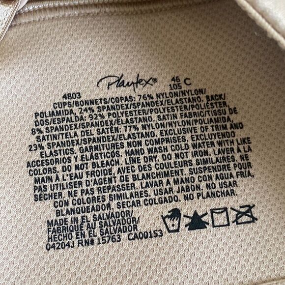 Playtex Tan Bra 46C - Picture 7 of 7